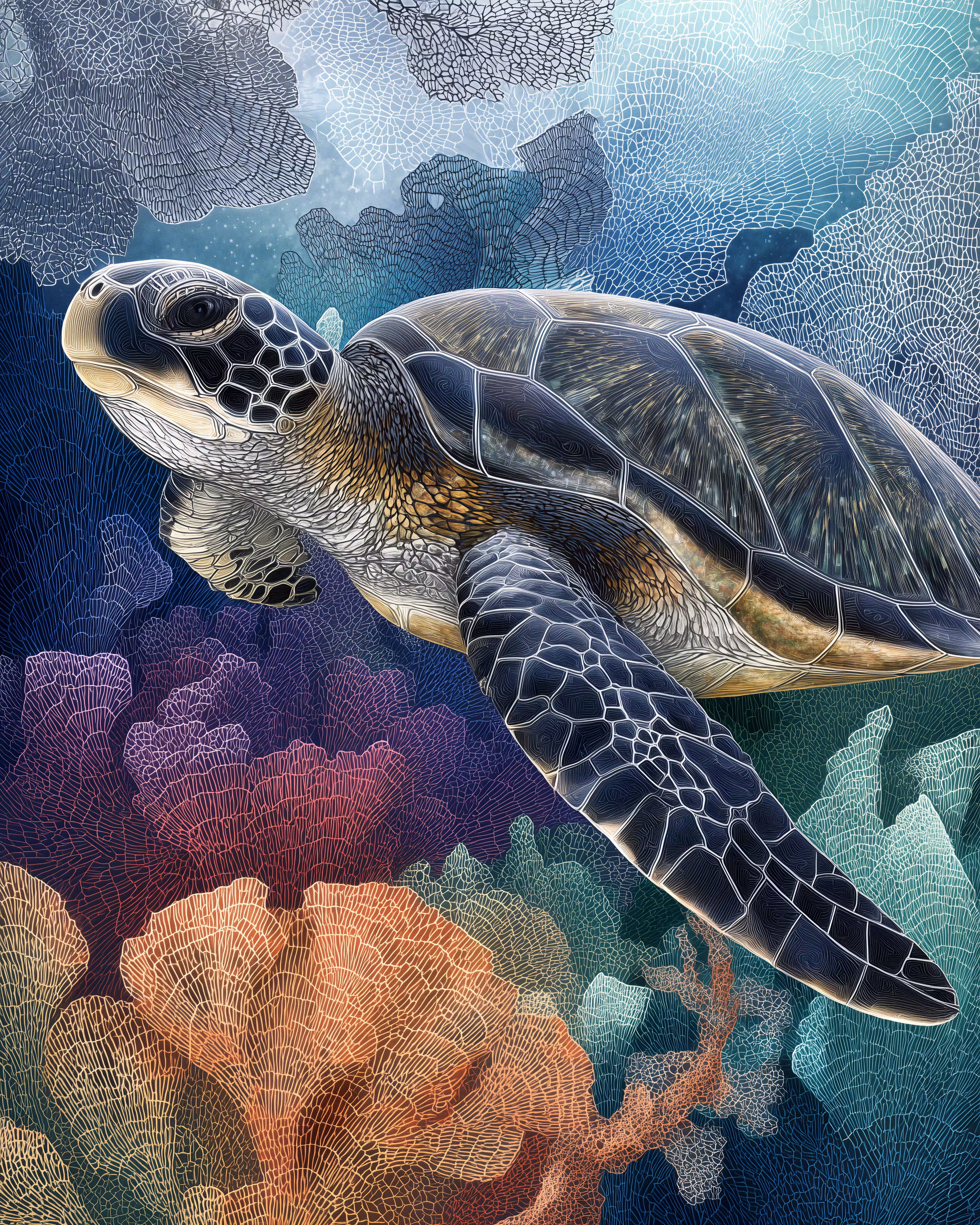 Celestial life 🌌: Celestial Turtle - 1