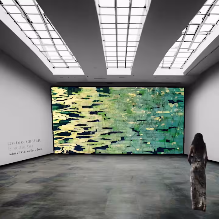LONDON CIPHER by ARTJEDI1 - Installation View