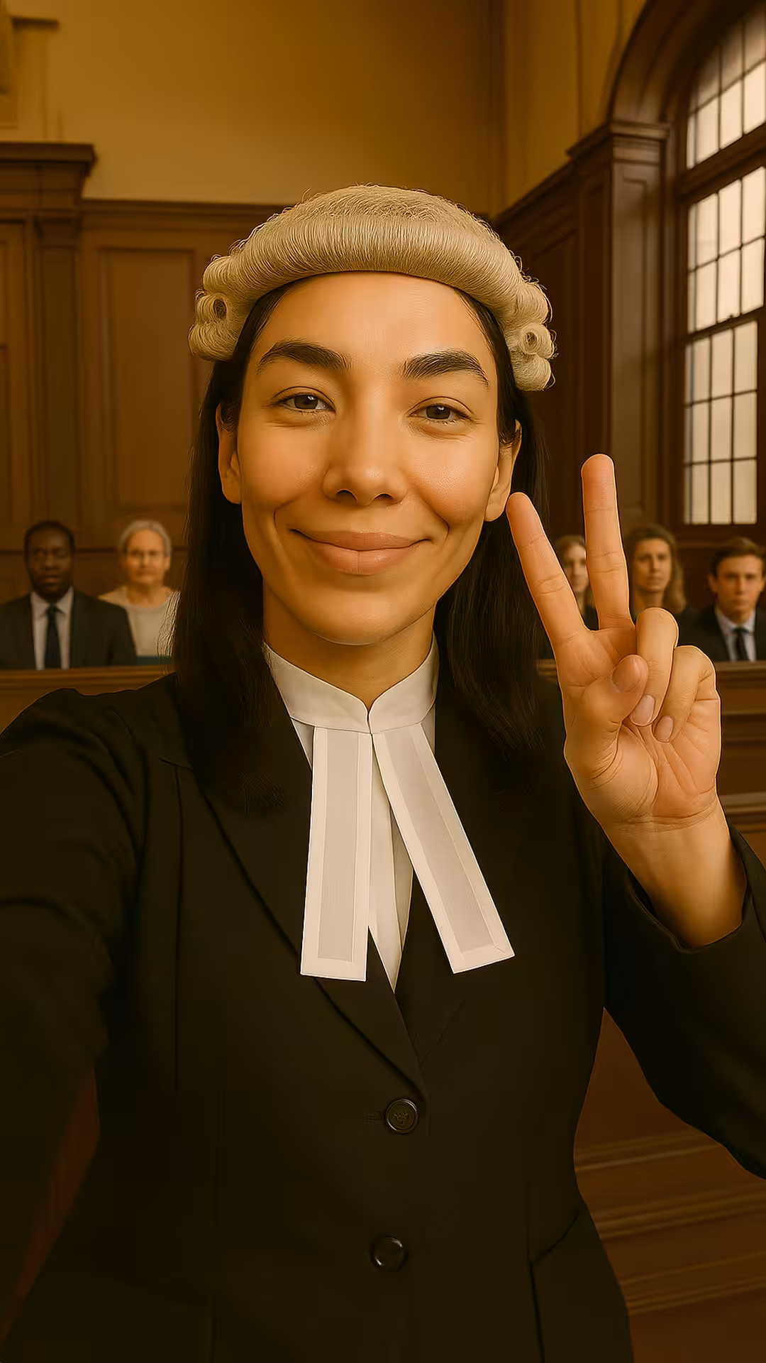 Virtually Yours: Snapshots From My Echo: The Barrister (Selfie)