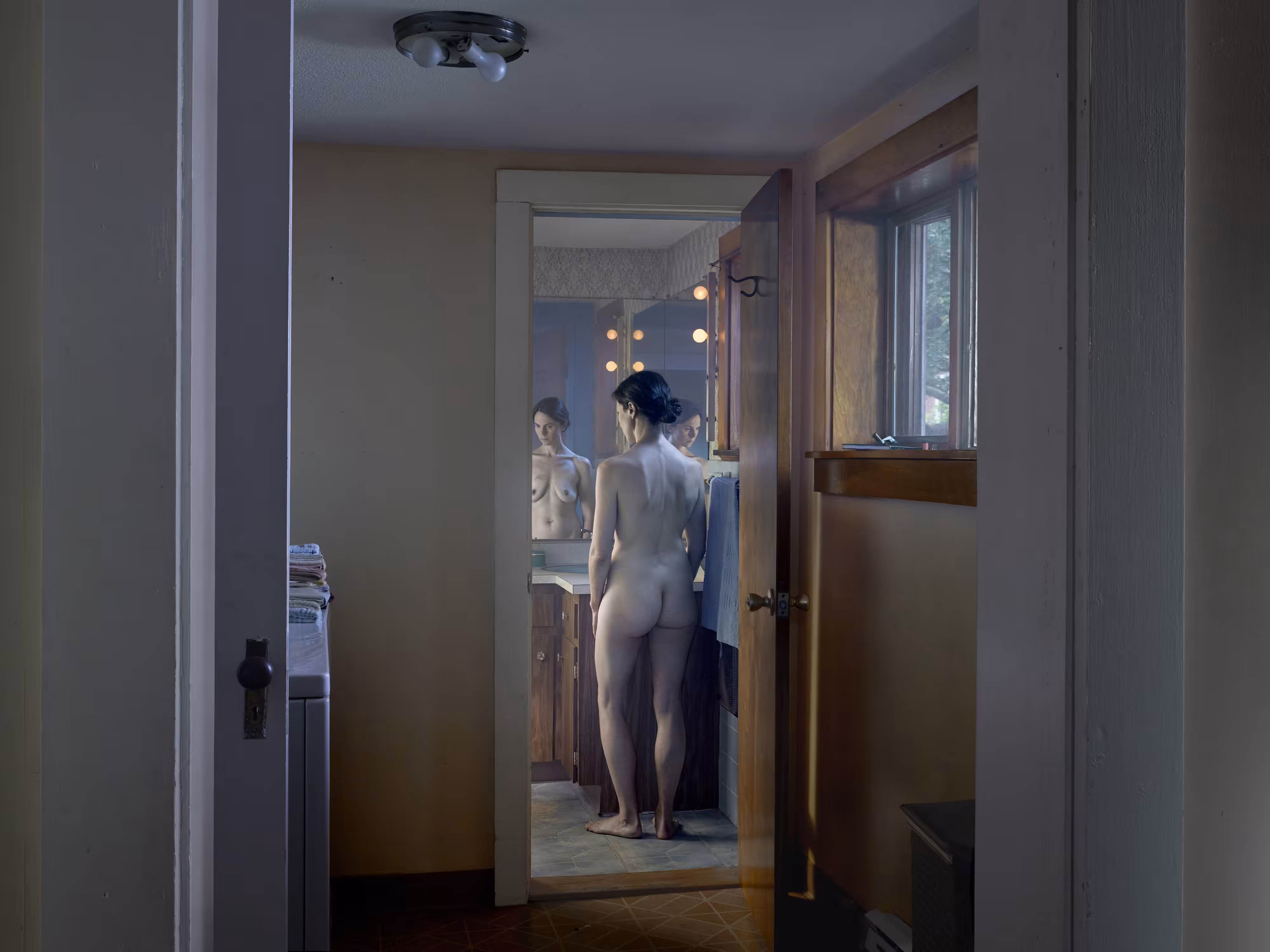 Woman in Bathroom, 2013