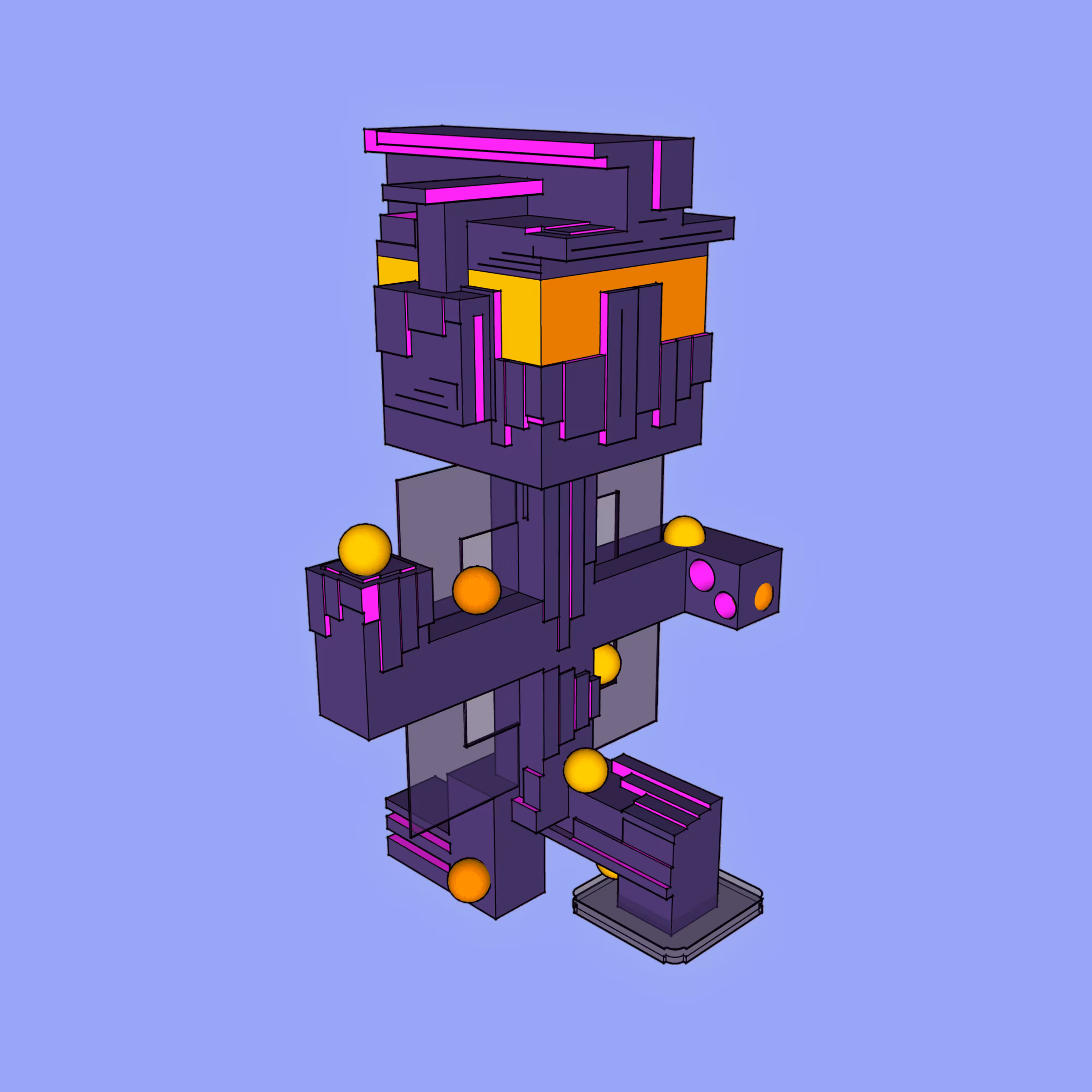 BrickBeads #6008 - NeonAstronaut
