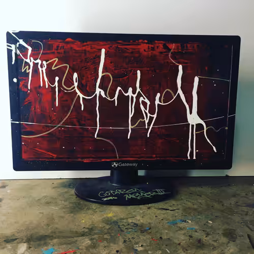 Painted Monitor 2