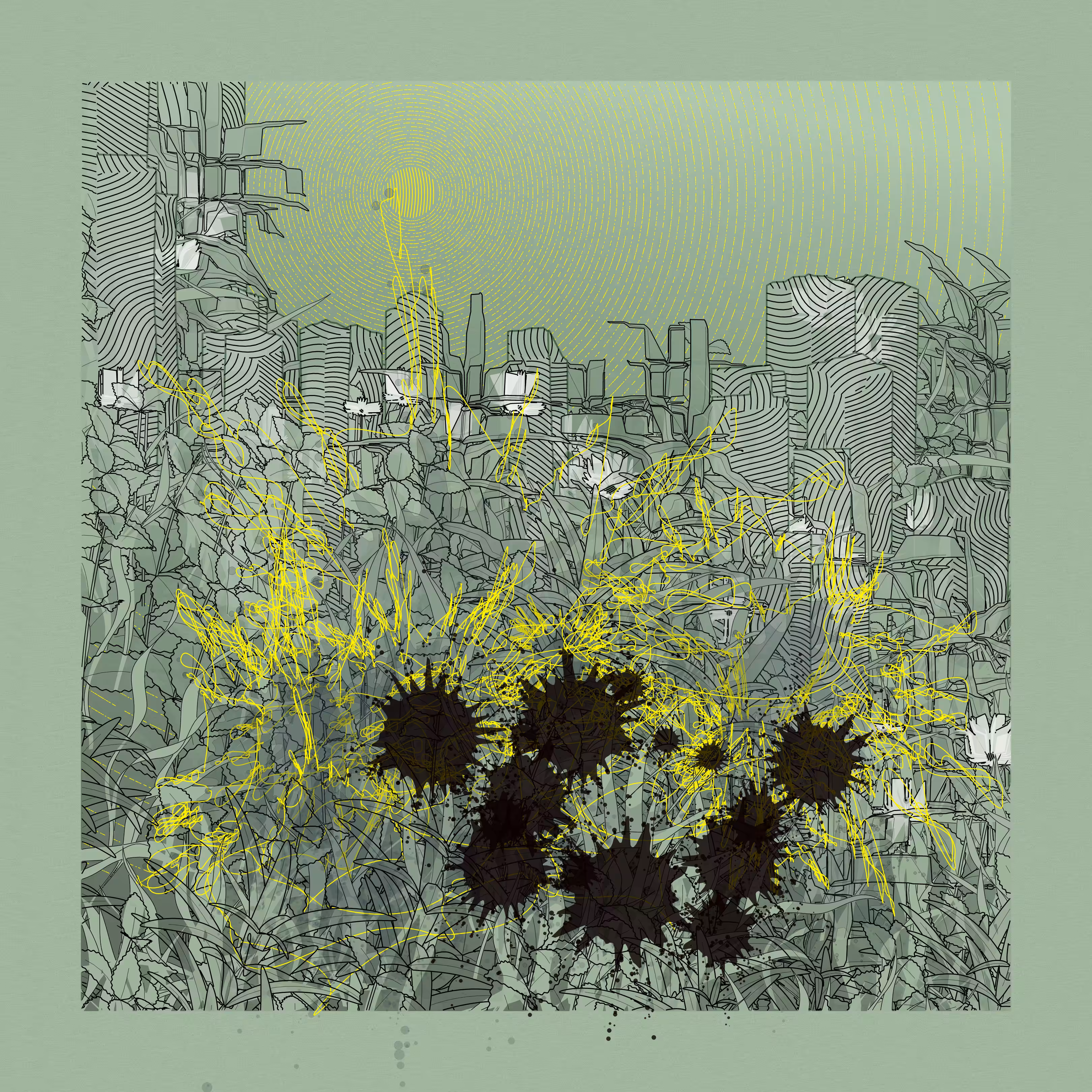 Landscape with Carbon Capture #10996