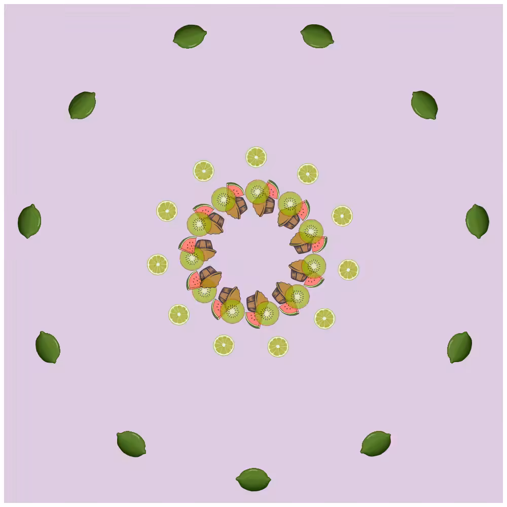 Yummy Mandalas #1
