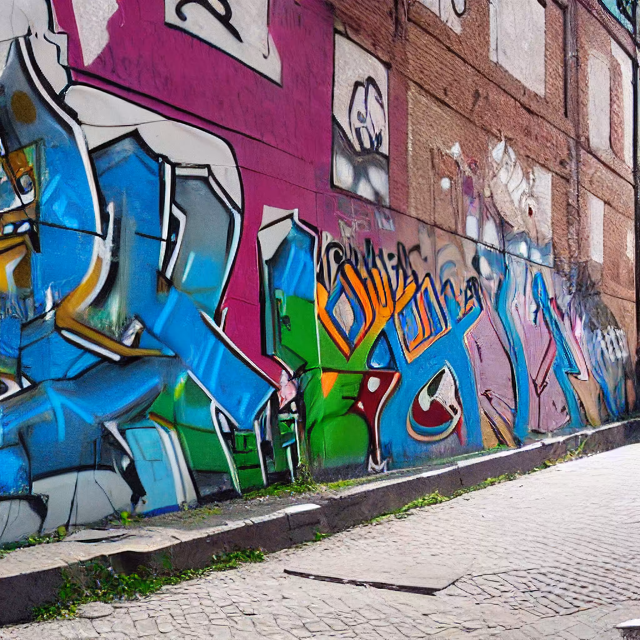 AI Street Art No. 1