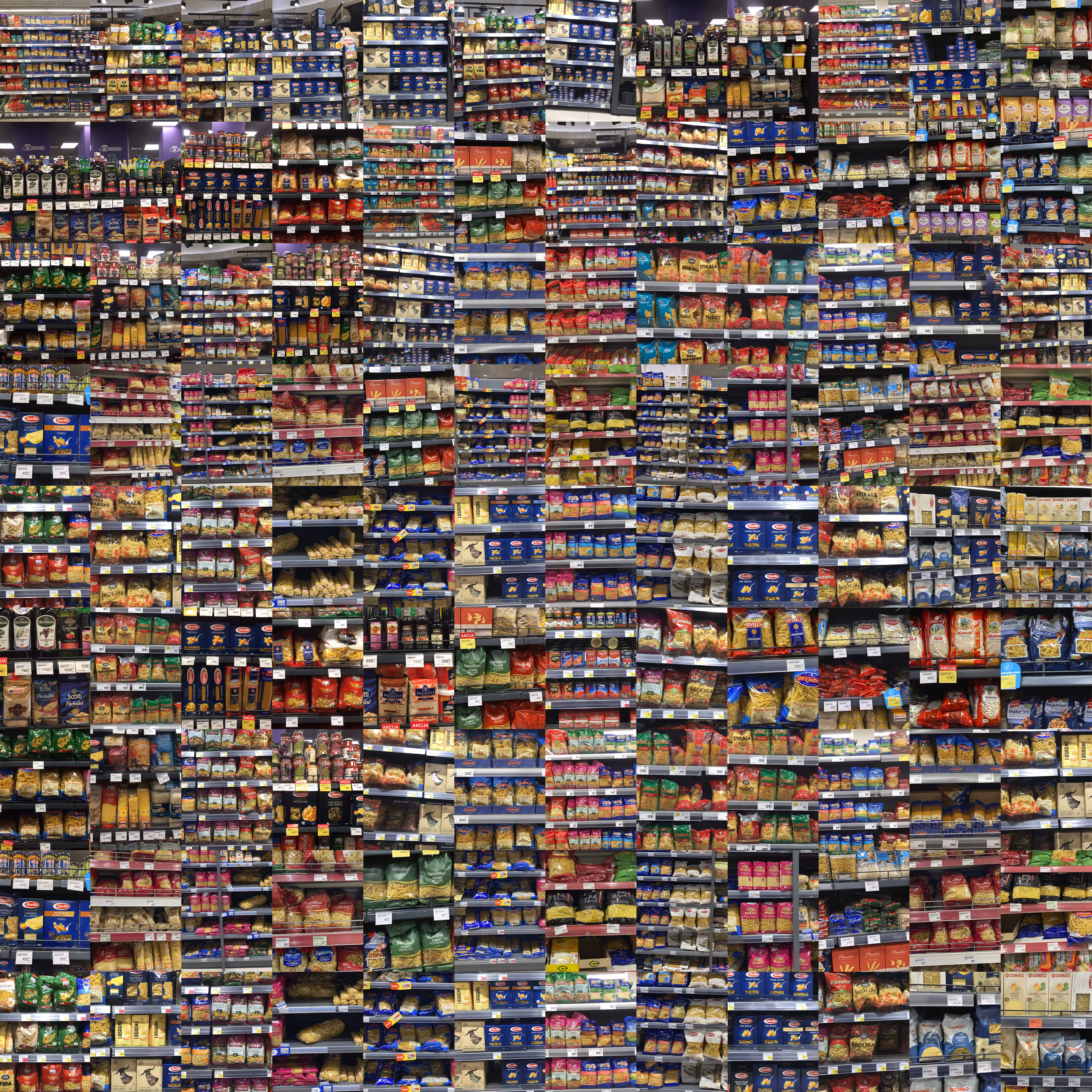 003 Pasta @ Supermarket, "SHELVES" collection, static image