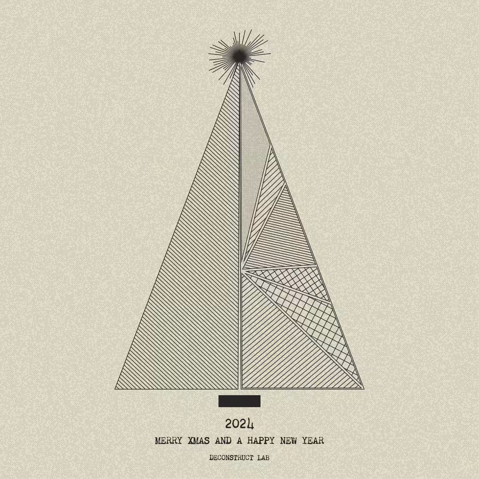 Have Yourself a Merry Little Geometric Tree #273