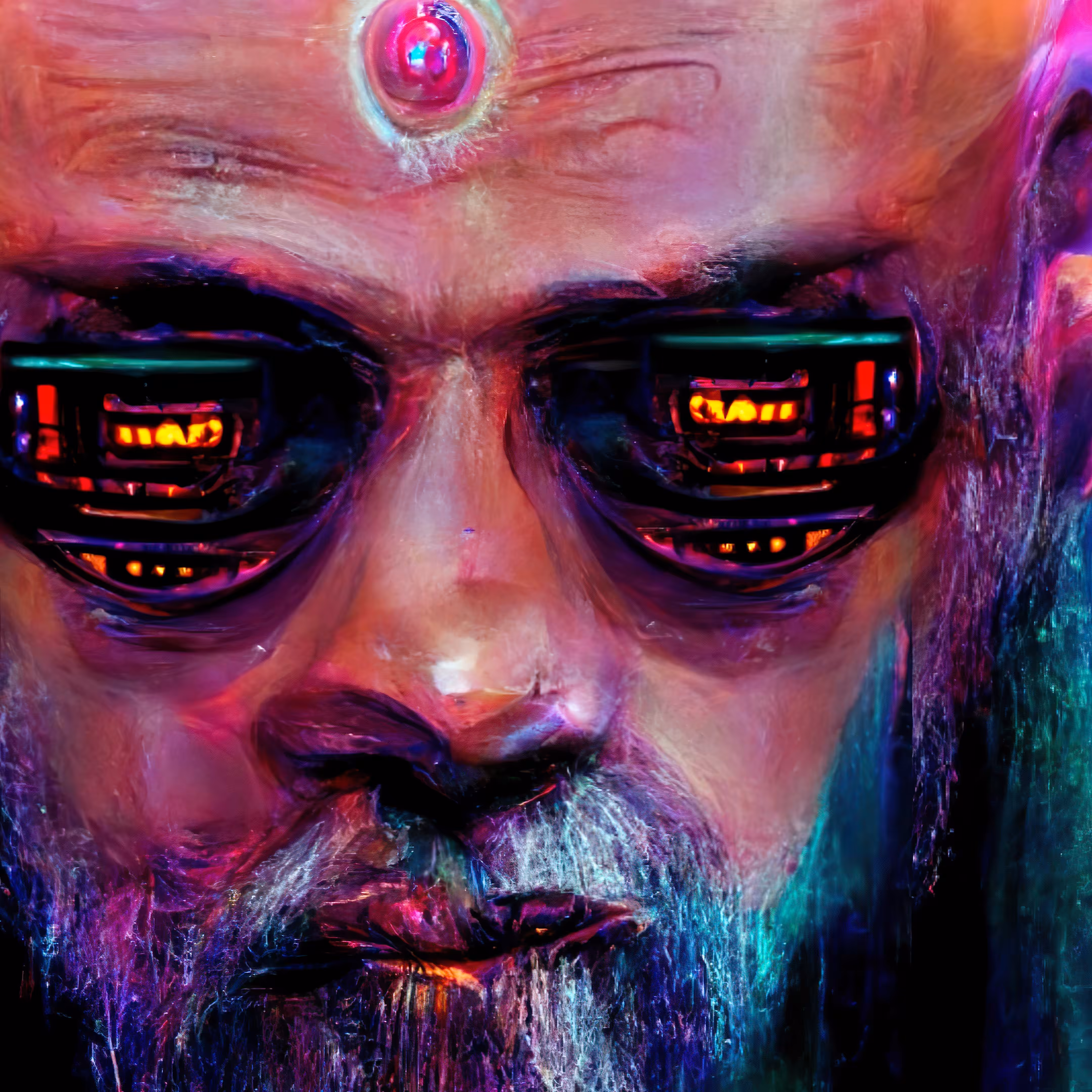 Cyberpunk Shaman