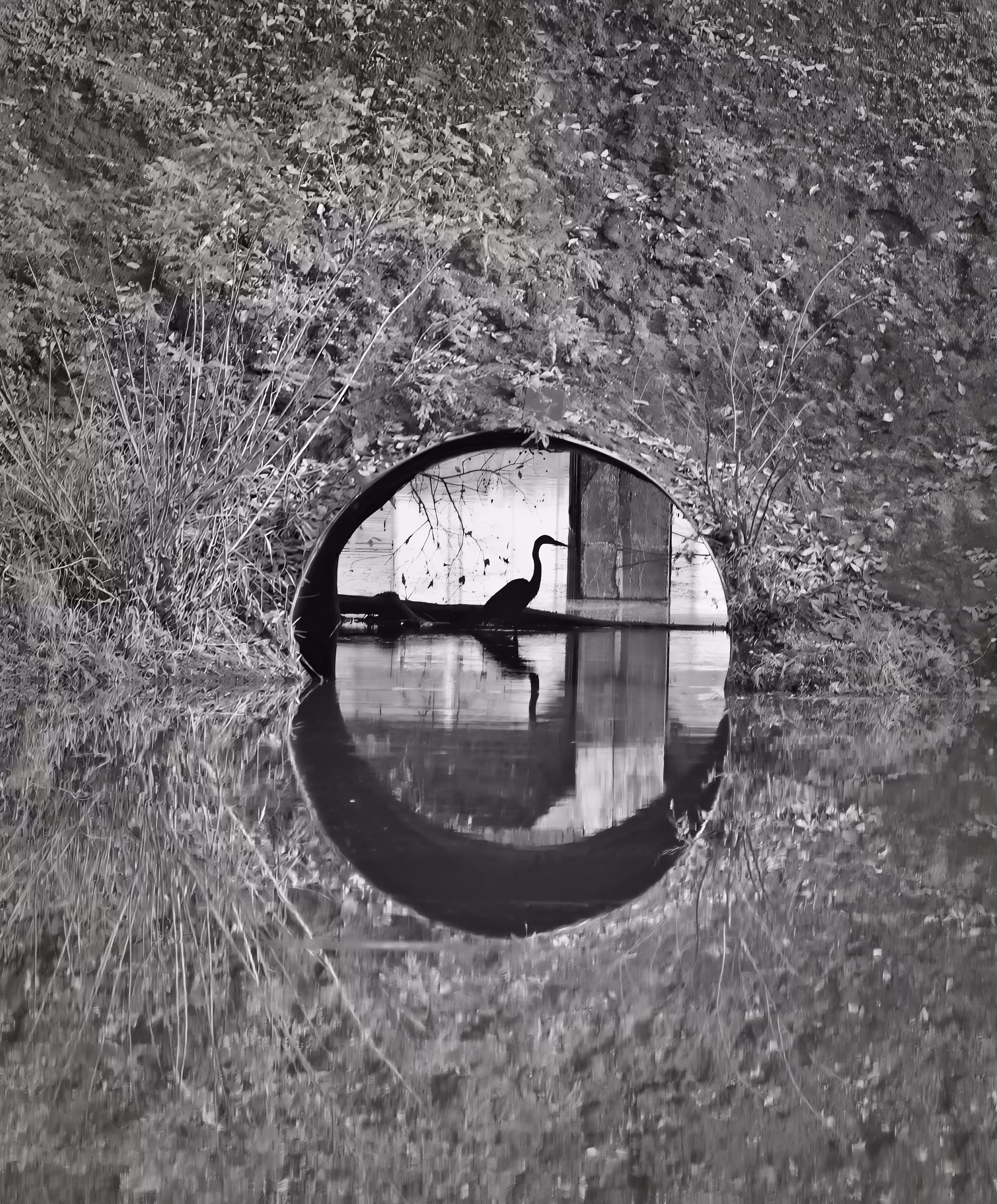 Heron thru the Hole