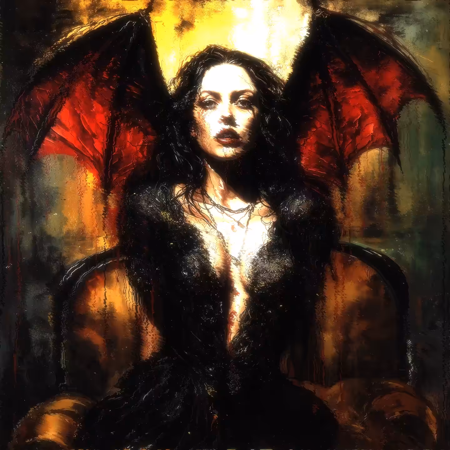Abstract Hauntings: My Dark Angel