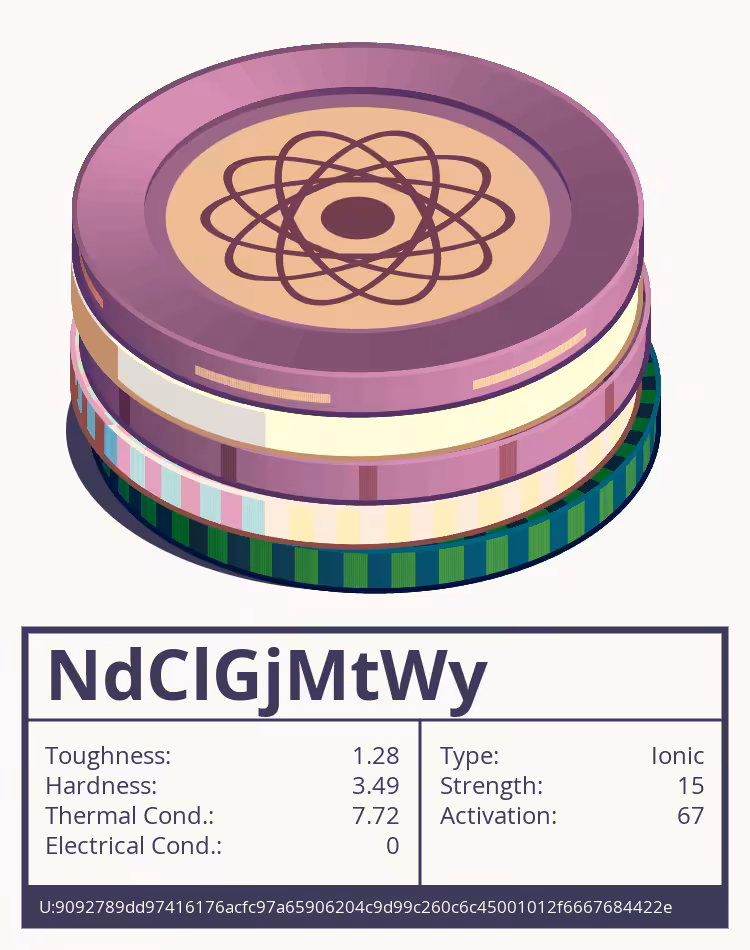 OTOM: NdClGjMtWy molecule