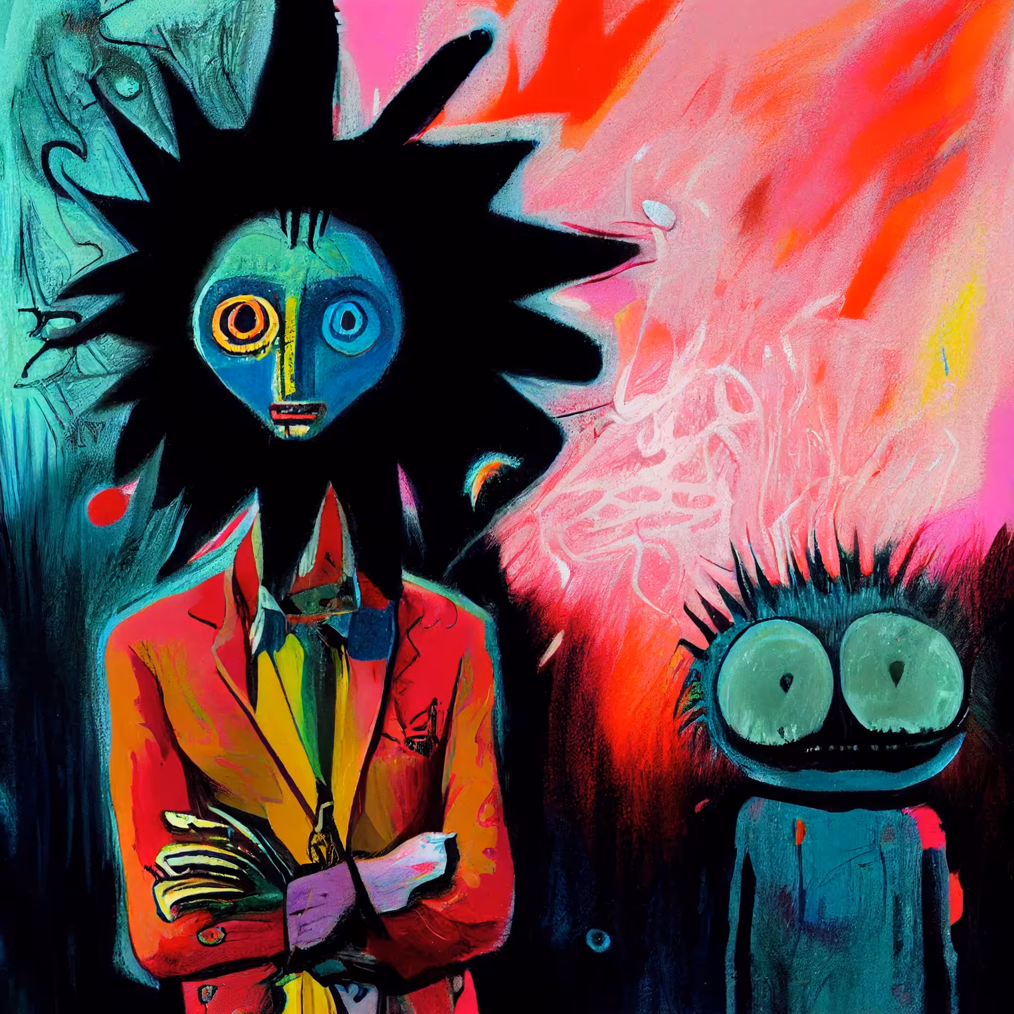 Basquiat Little Creatures: Little Creature #00486