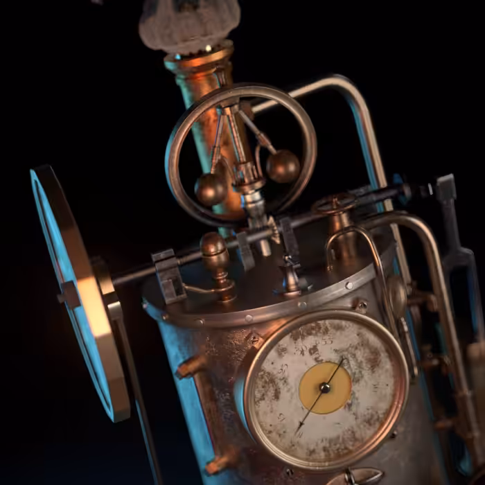 The Industrial Revolution Clock 