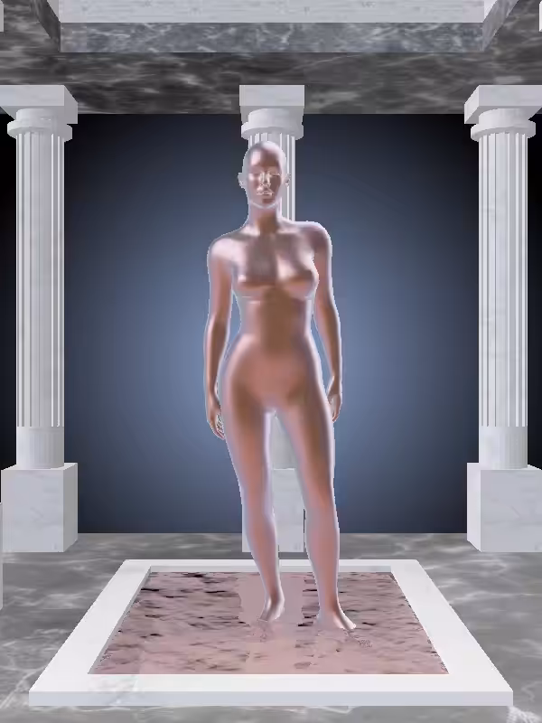 HeavenComputer: The Plotting Rosy Shimmer Woman #3367