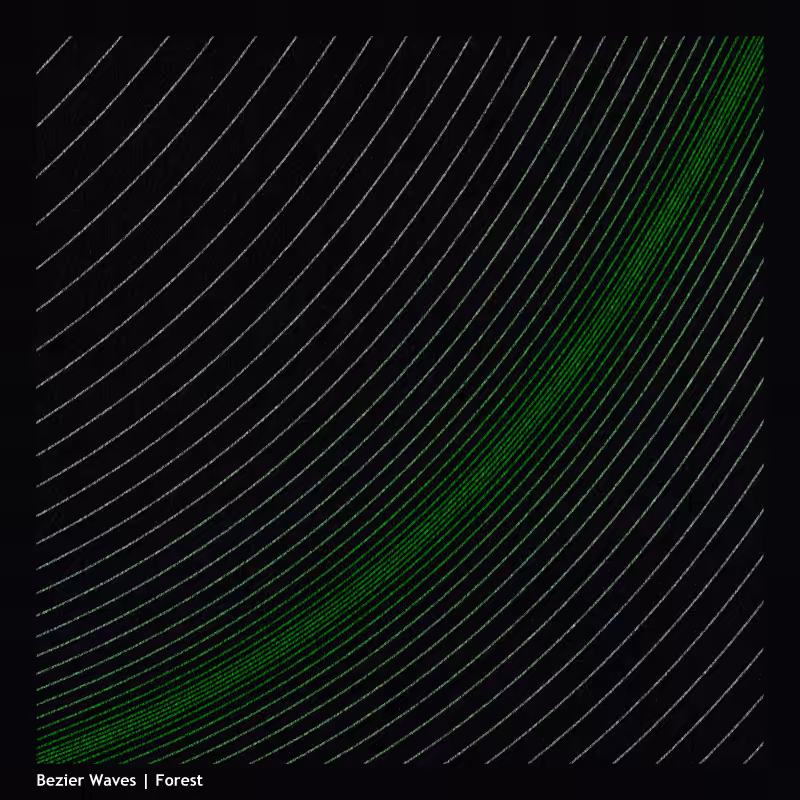 Bezier Waves #25