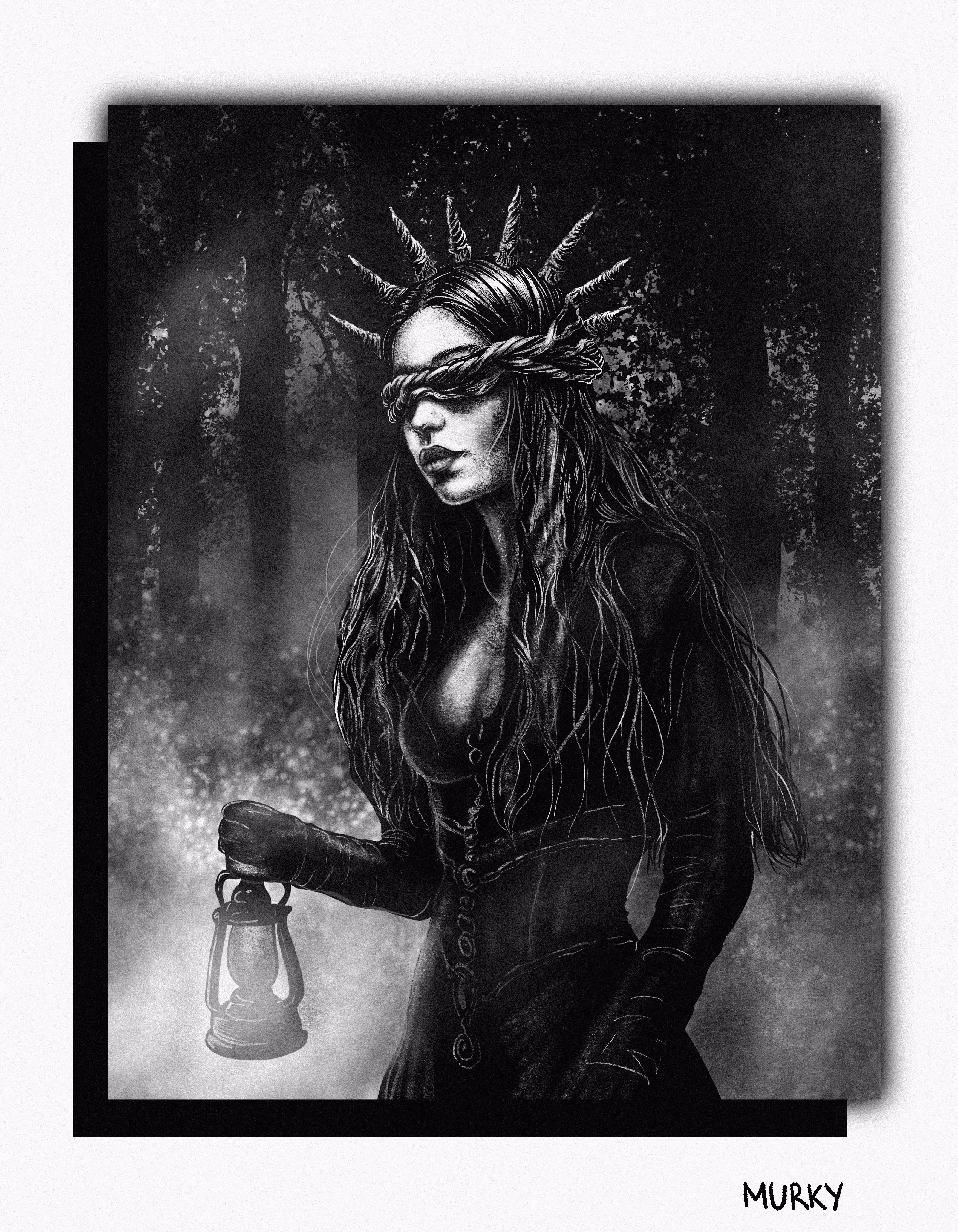 b&w: murky.