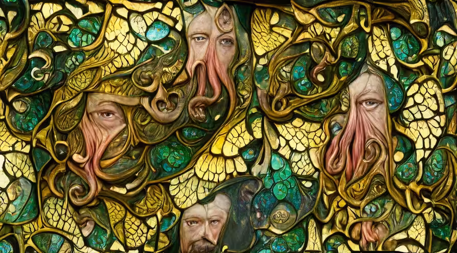 Winged tentacle creatures