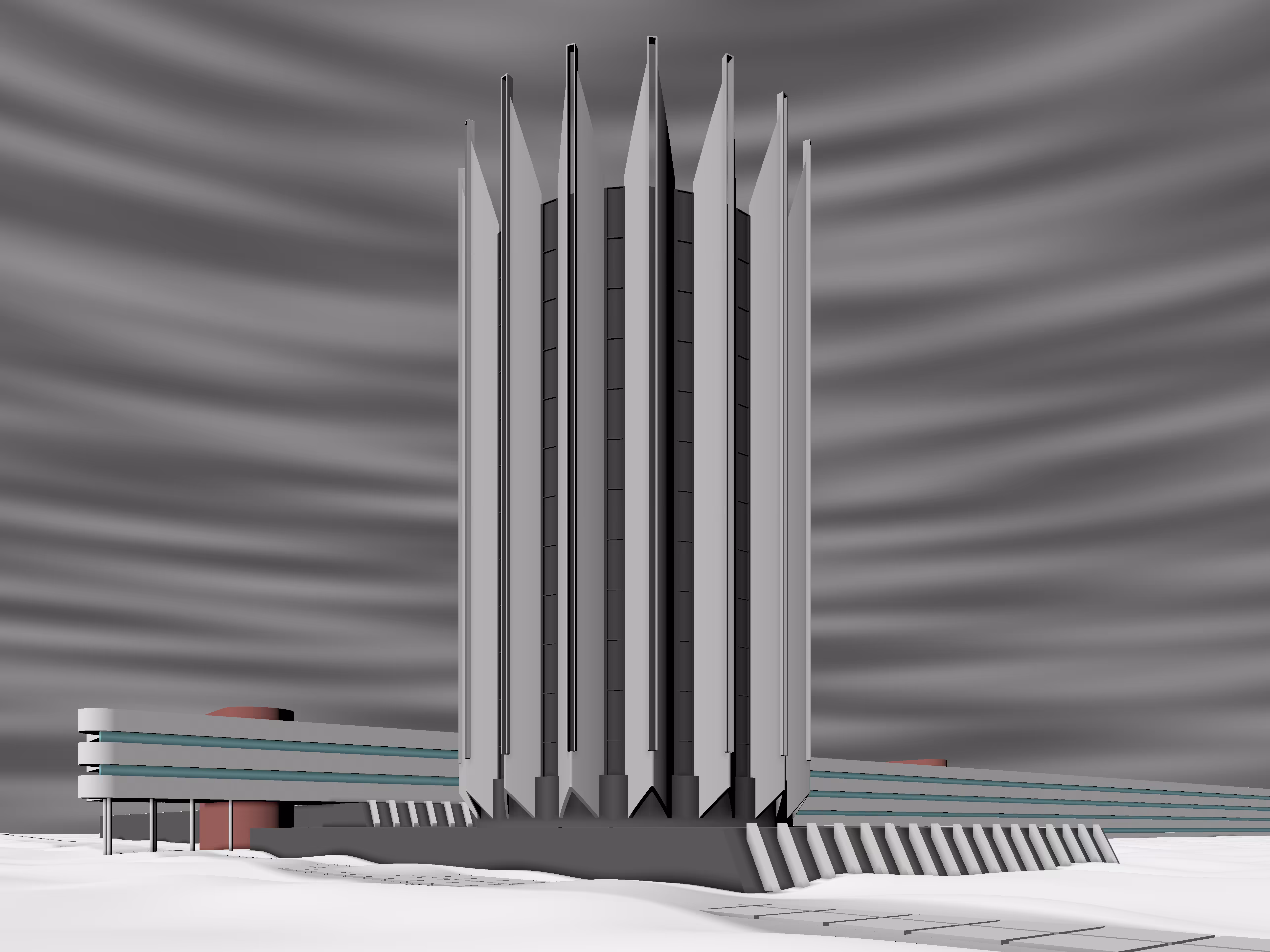 Rodeo posts: Inspired by brutalism