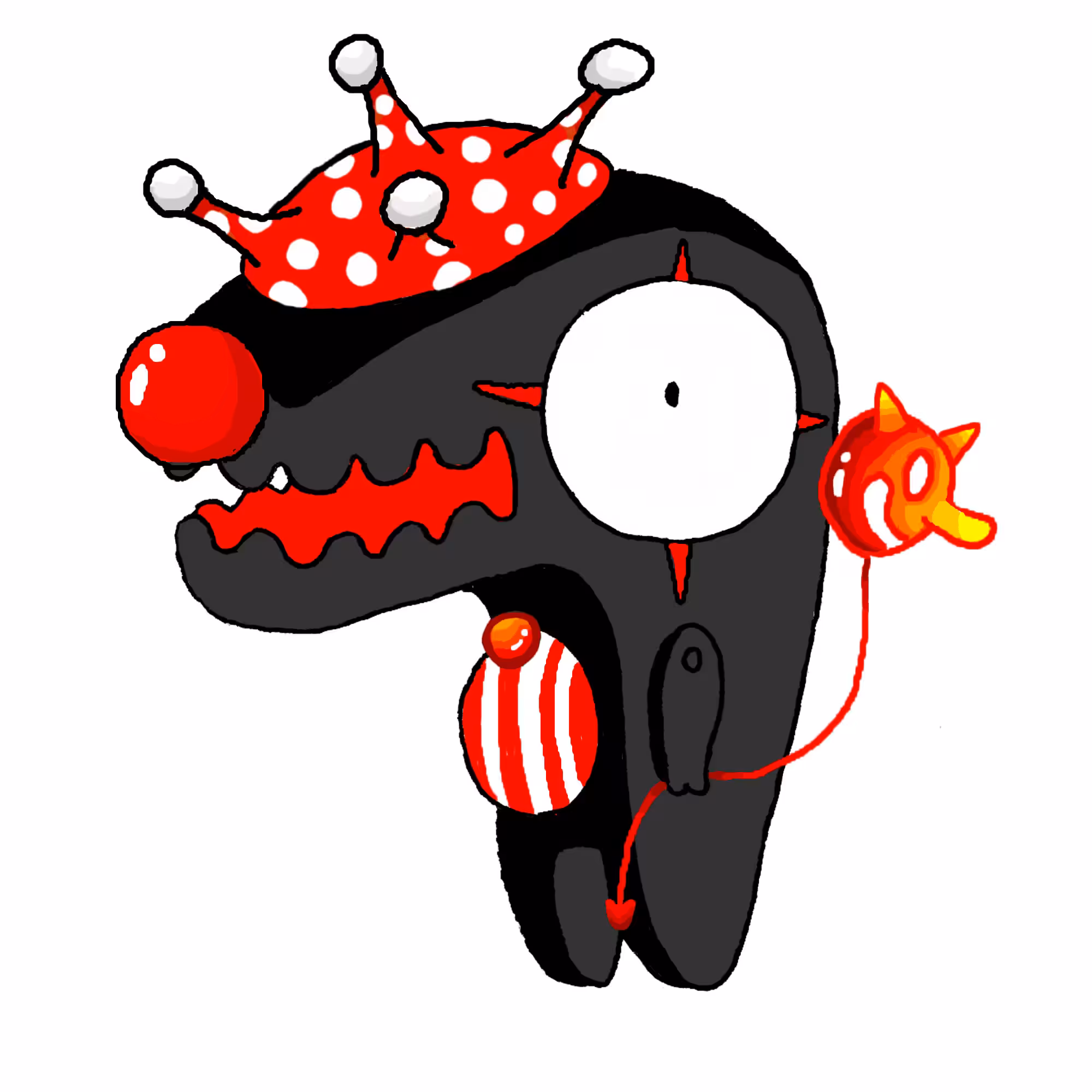 BitDino #37 " A Clown "