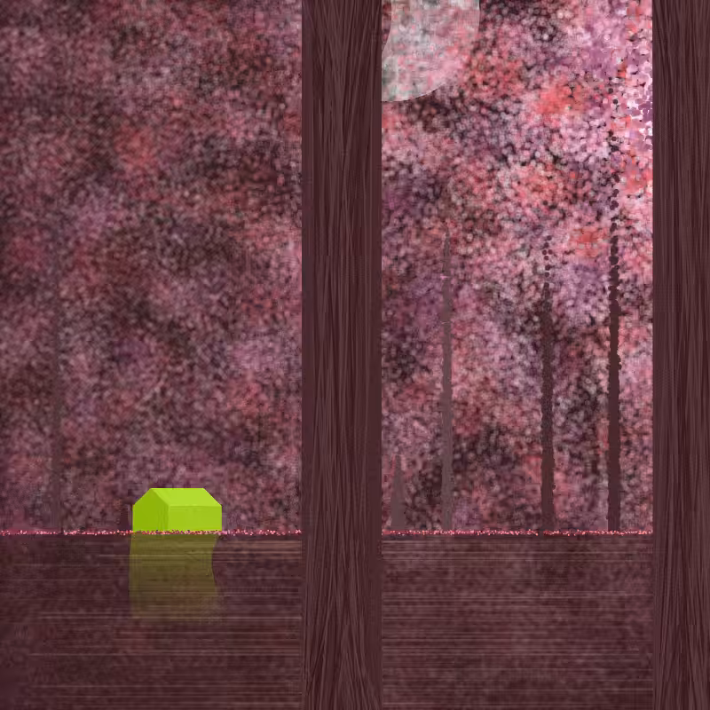 vastness of the woods