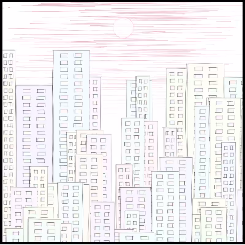 City sketch #3