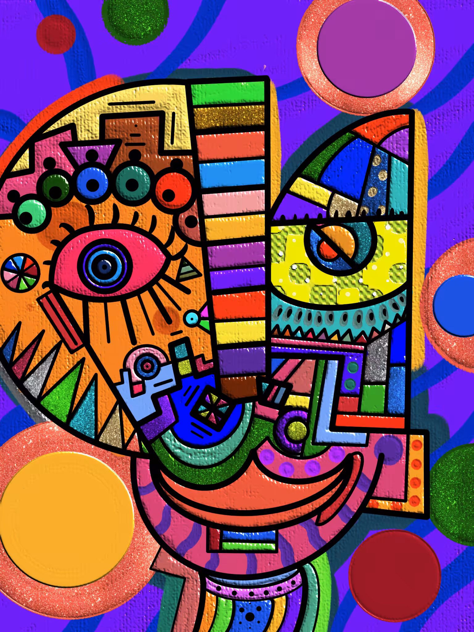 "The Happy Traveler" by Jacob M.