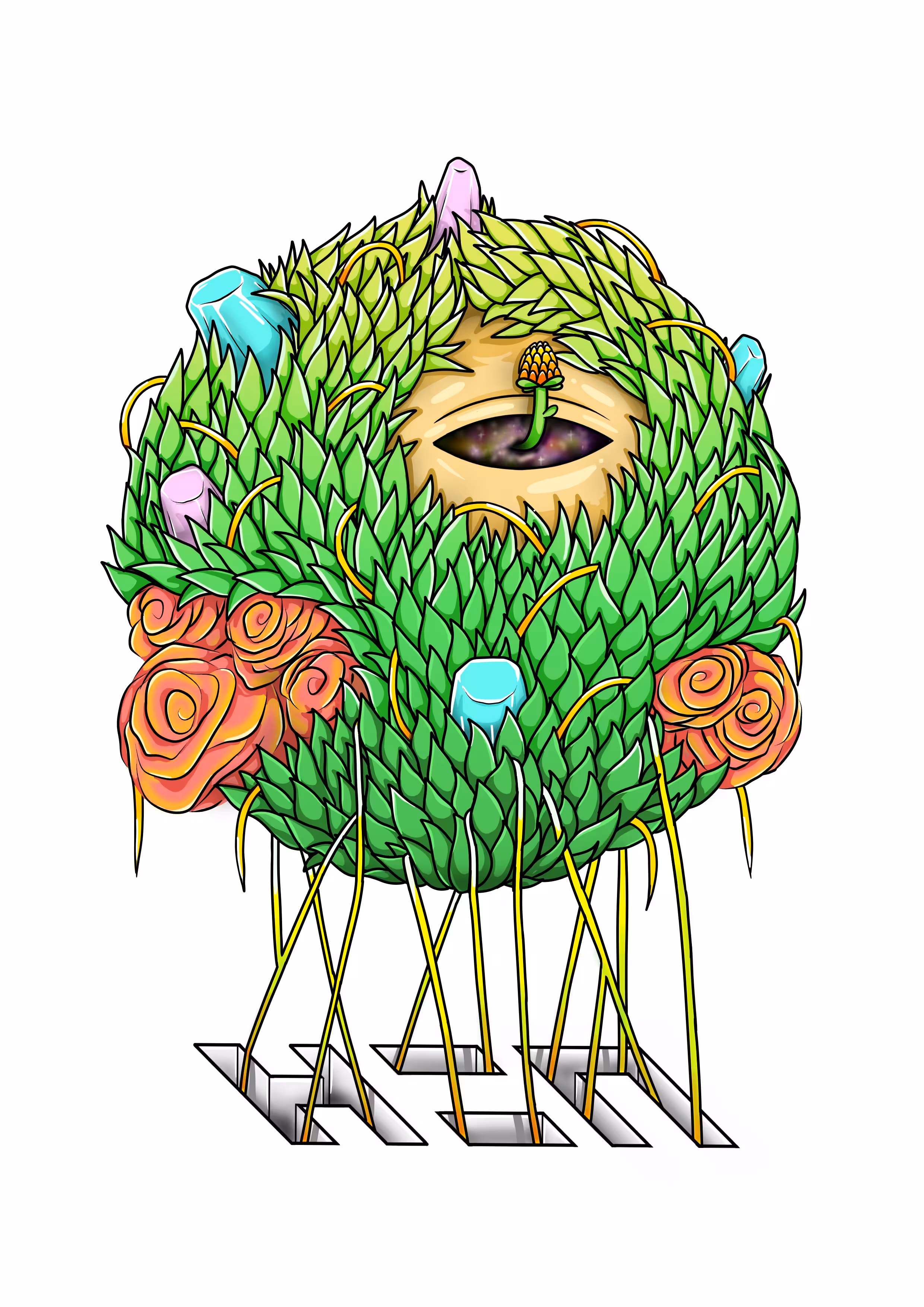 HEN GROWS