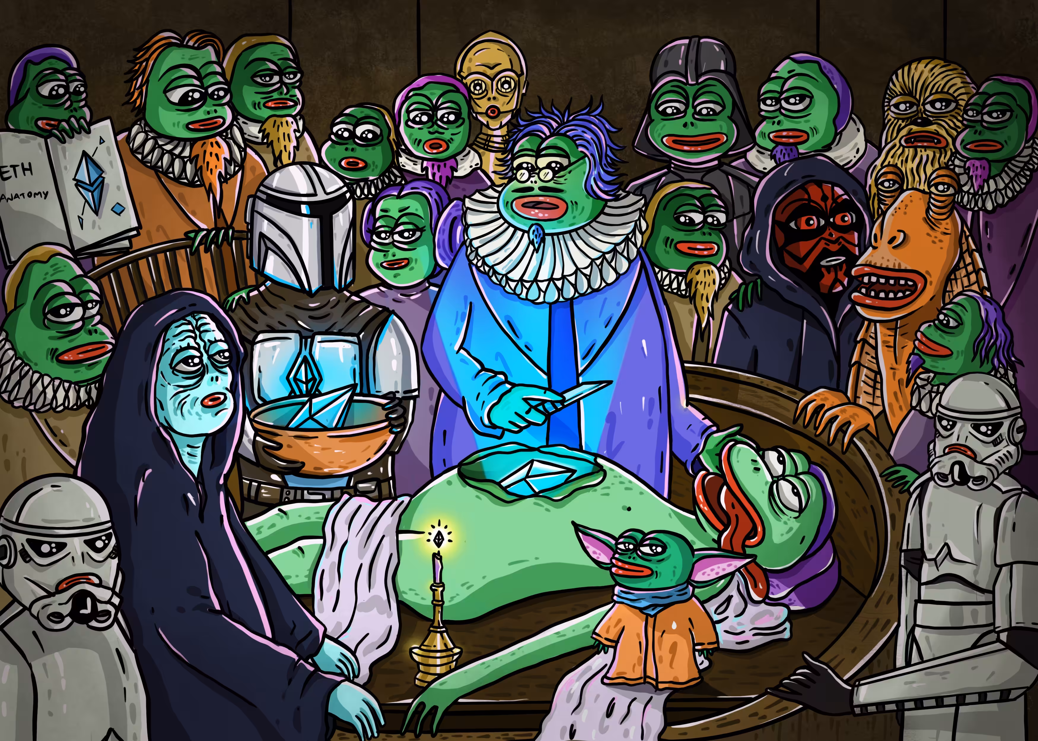 Anatomy lesson of Dr. Pepeliem