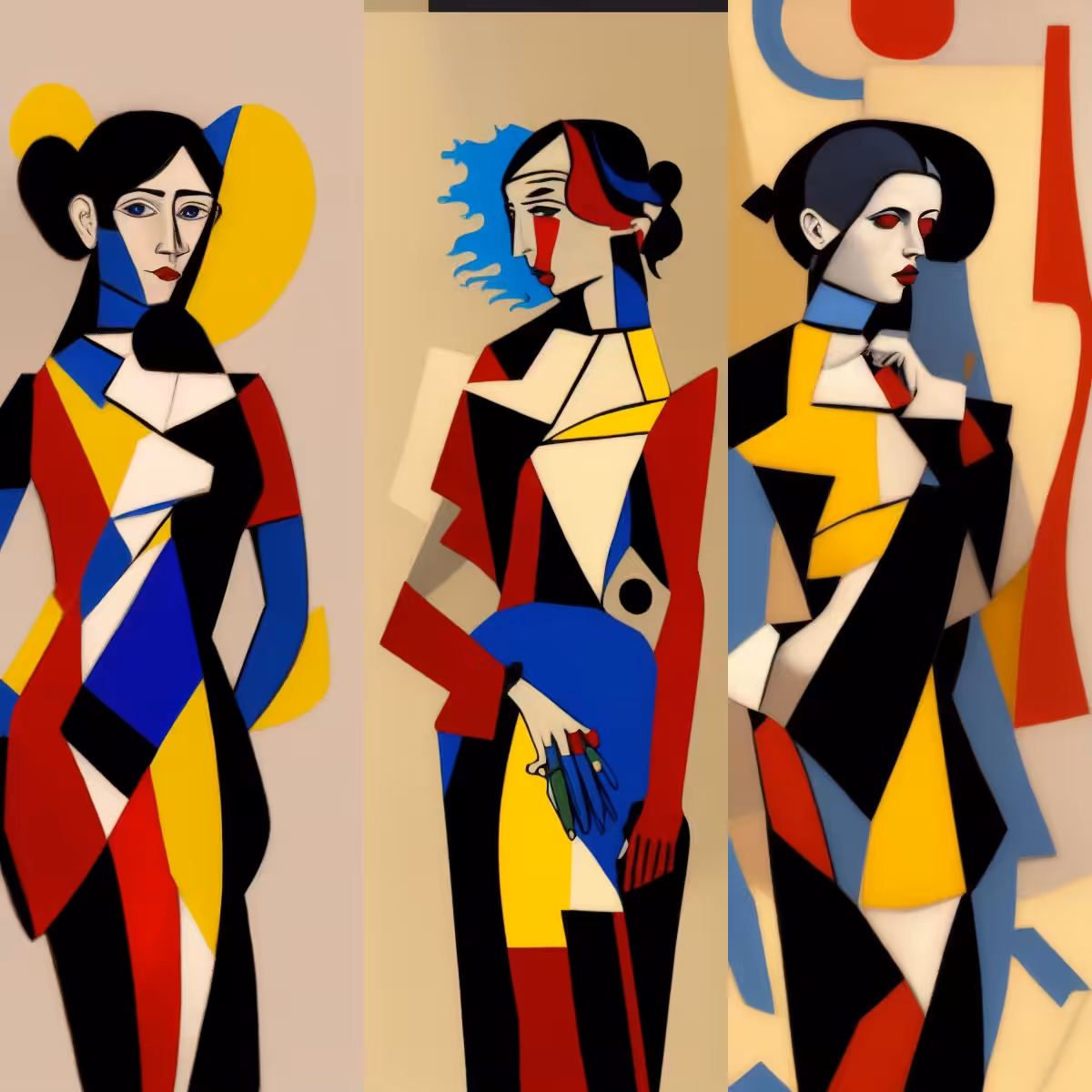 Cubism Girls #3