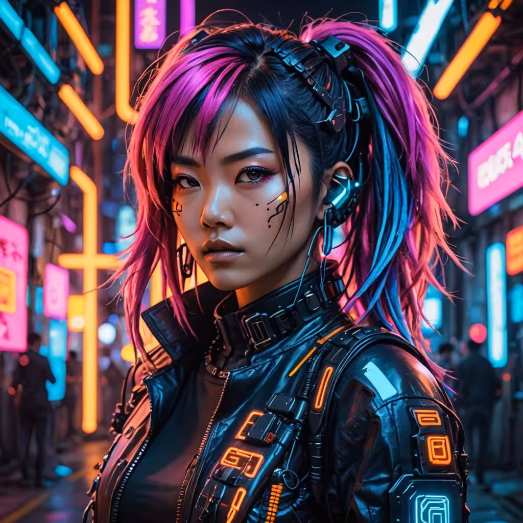 Cyberpunk Girl #027