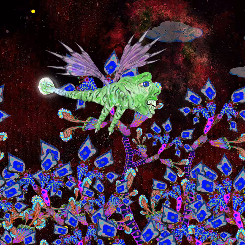 Fireflies and Flower Gardens #143