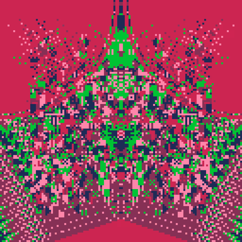 Ideocartogrpahy: Hyperspectral Temples #26
