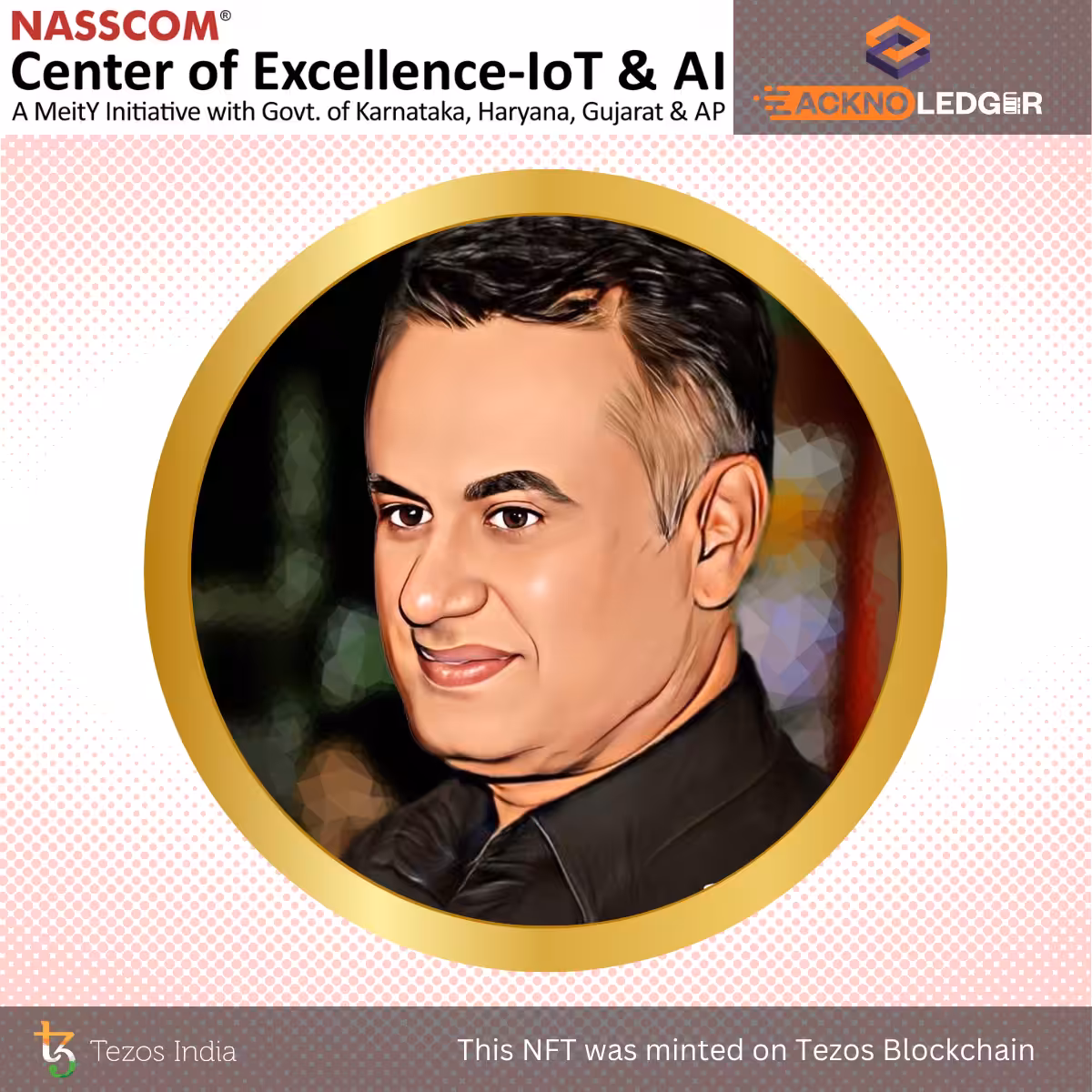 NASSCOM CoE IOT & AI Metaverse Conclave - Speakers: Avinash Deepak - NFT Business Card