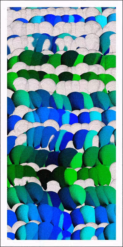 Balloon Field on Clouds #63