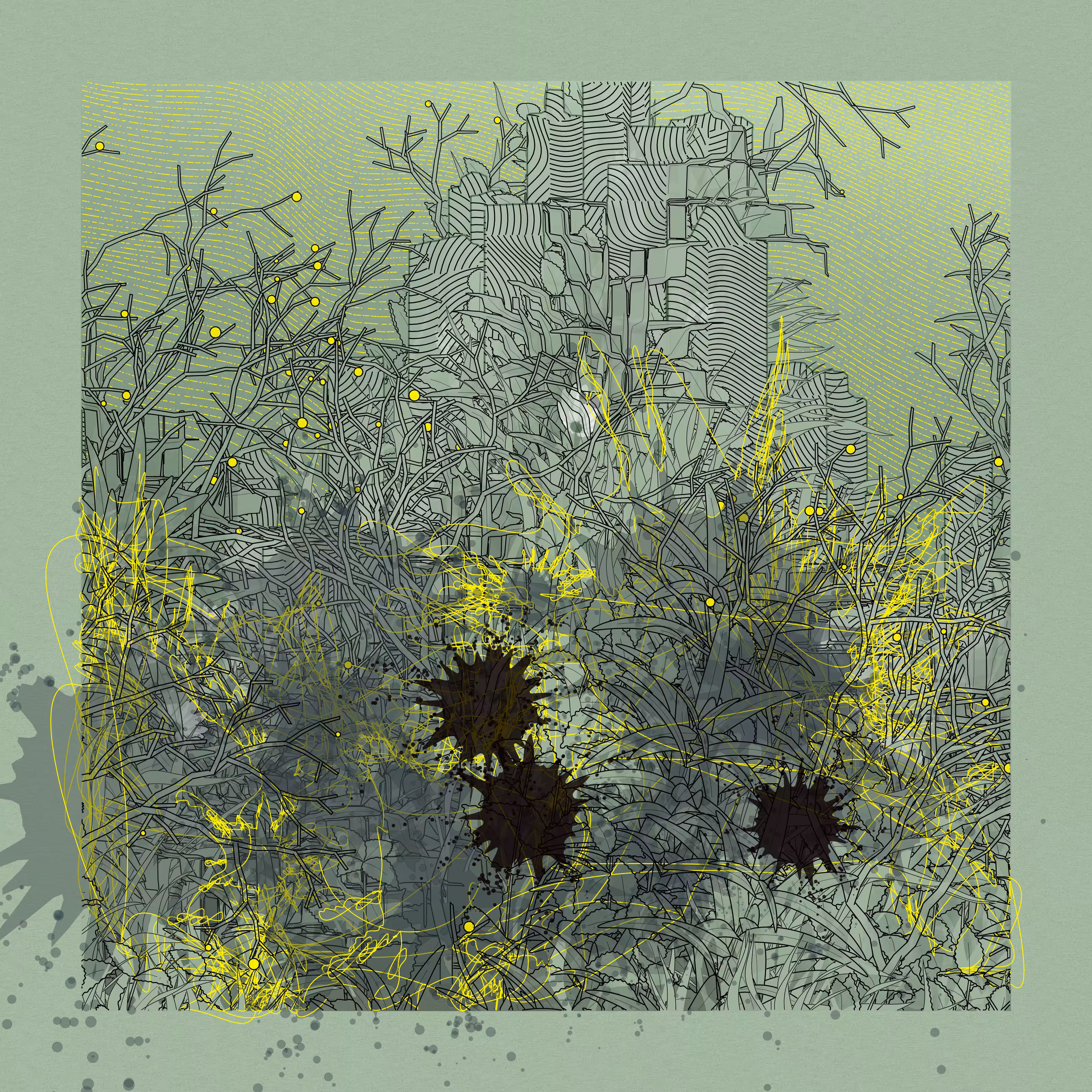 Landscape with Carbon Capture #8514