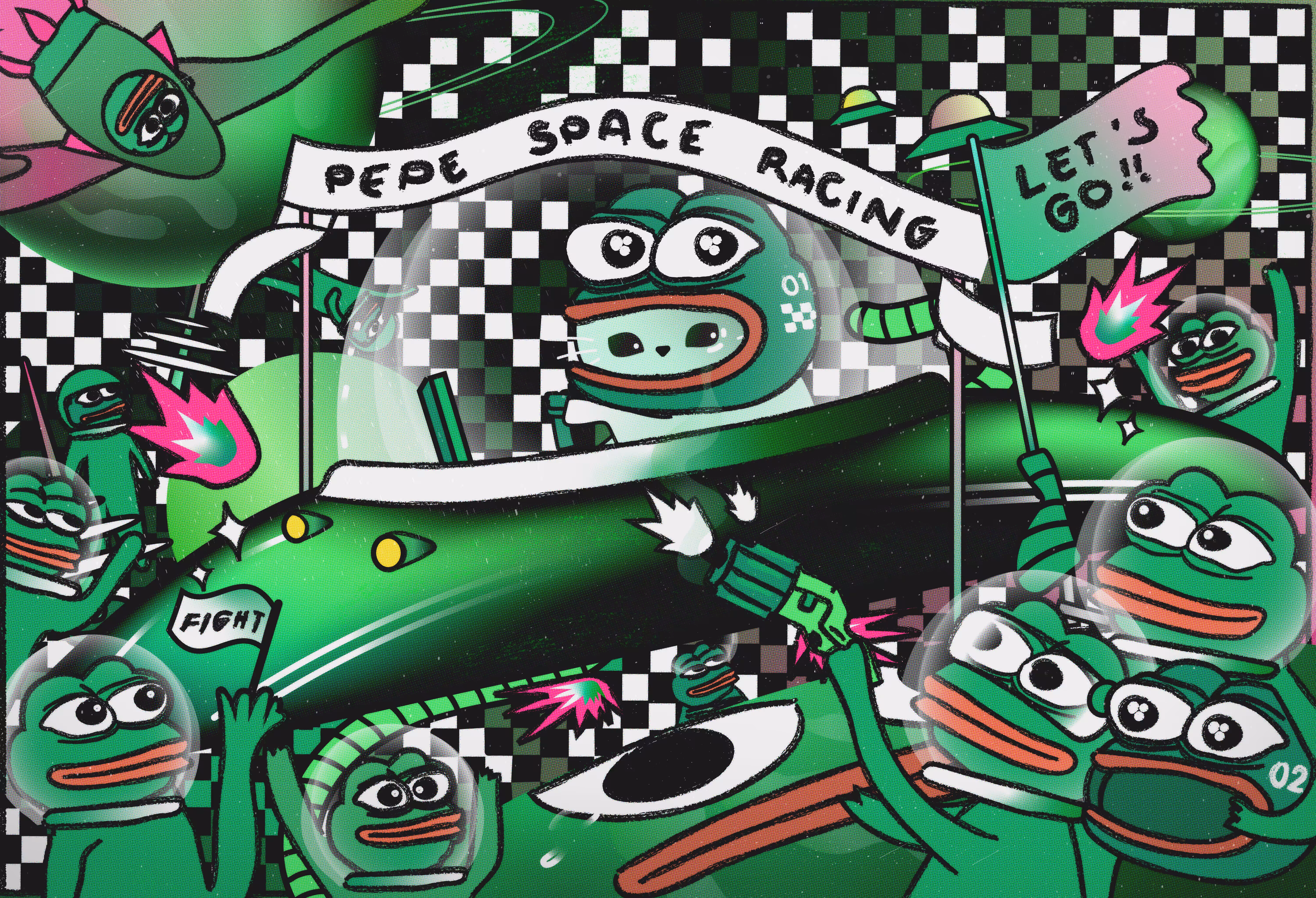 PEPE SPACE RACING!