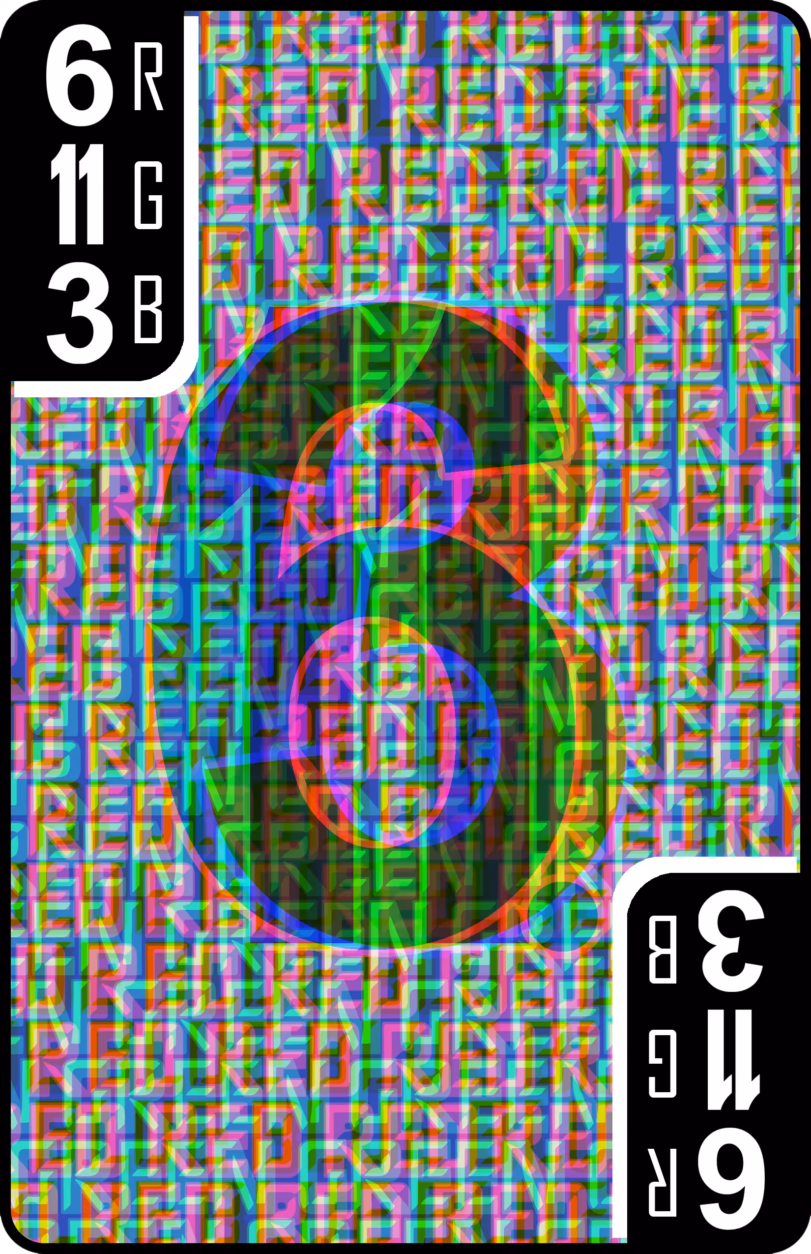 RGB cards: 24