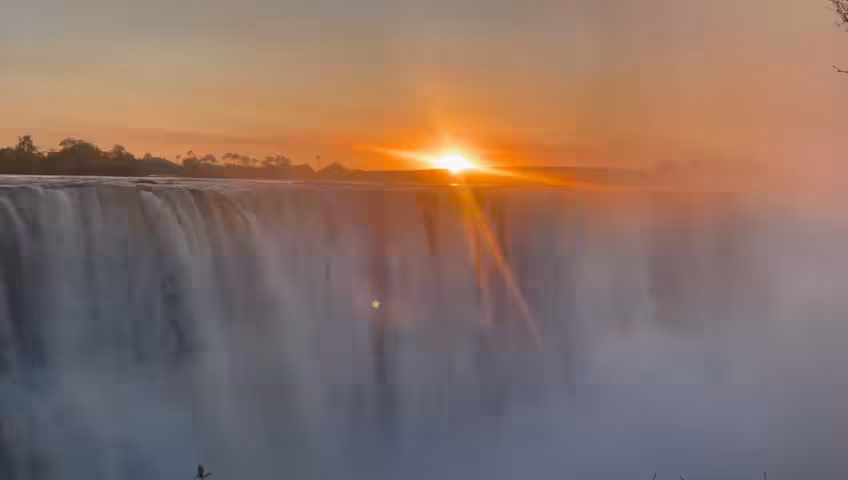 Mosi oa Tunya Sunrise - NFtsAfrica x PNSibanda