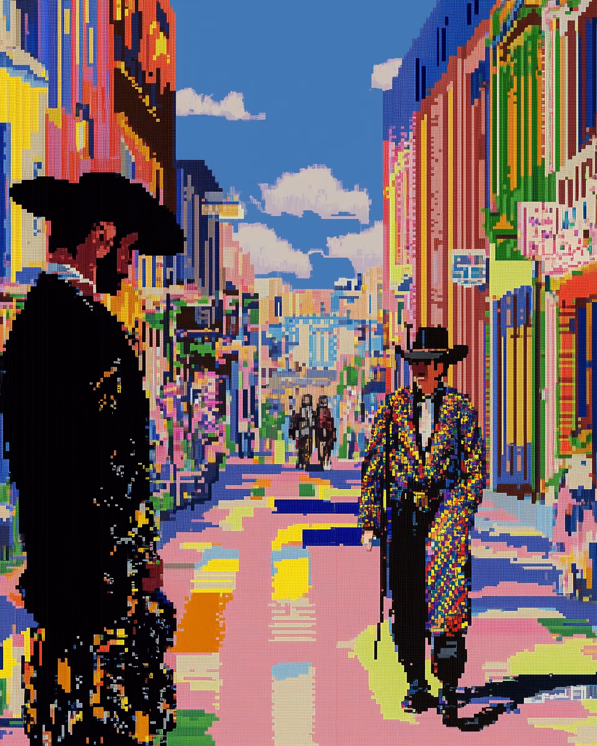 Rodeo posts: A town too small for both of us.