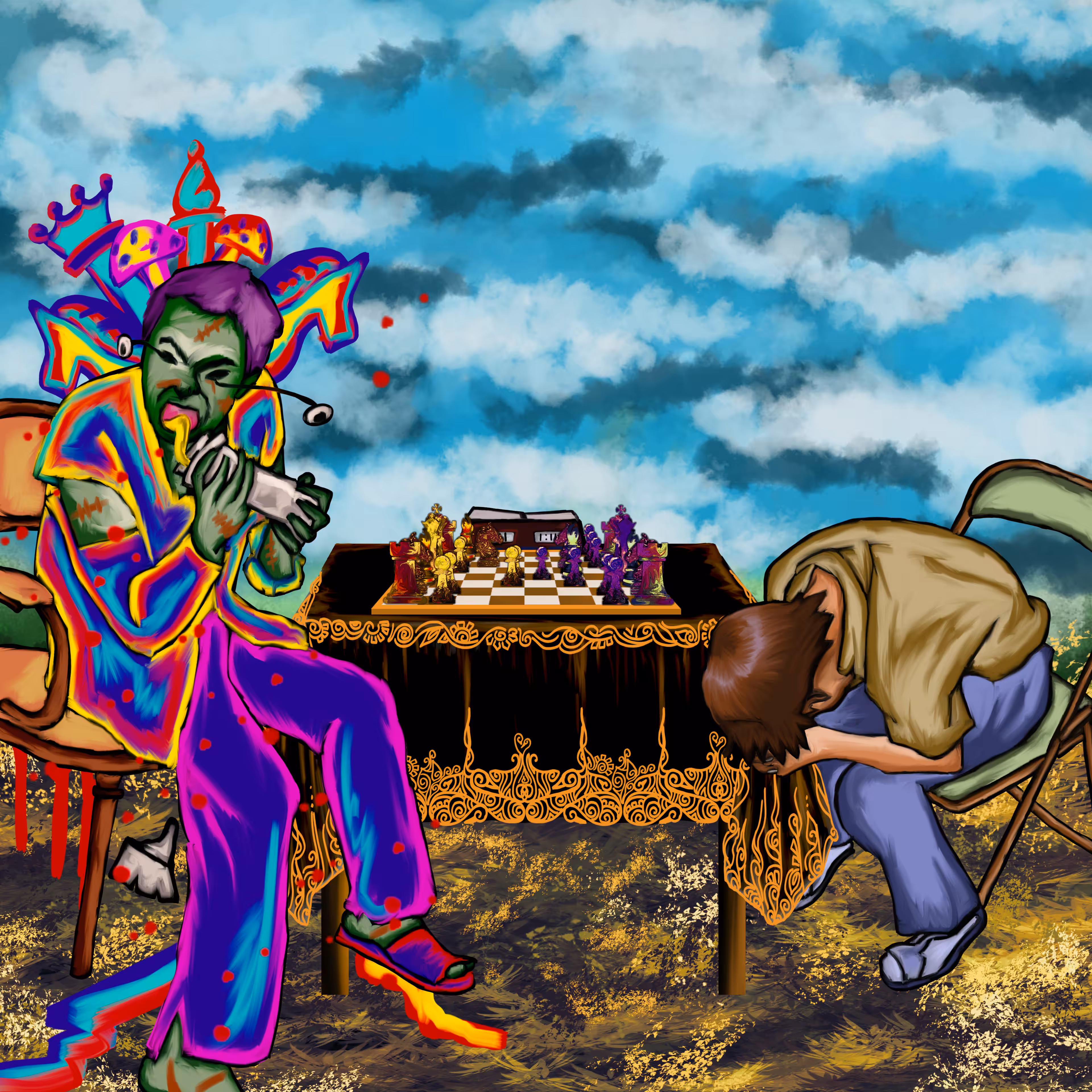 Chess Players: Chess Match #152