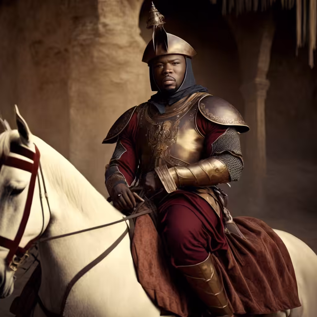 Lord 50 Pence Returns from the Crusades