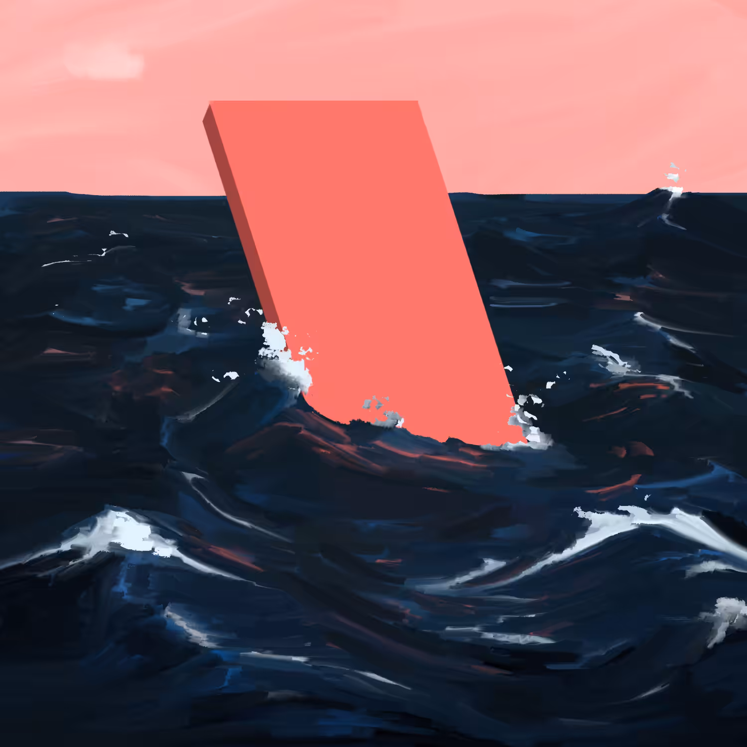 The Sinking Monolith