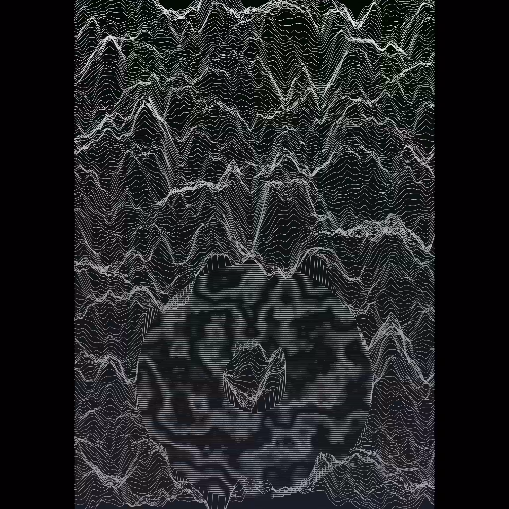 Waves Circle (For Plotter) #98