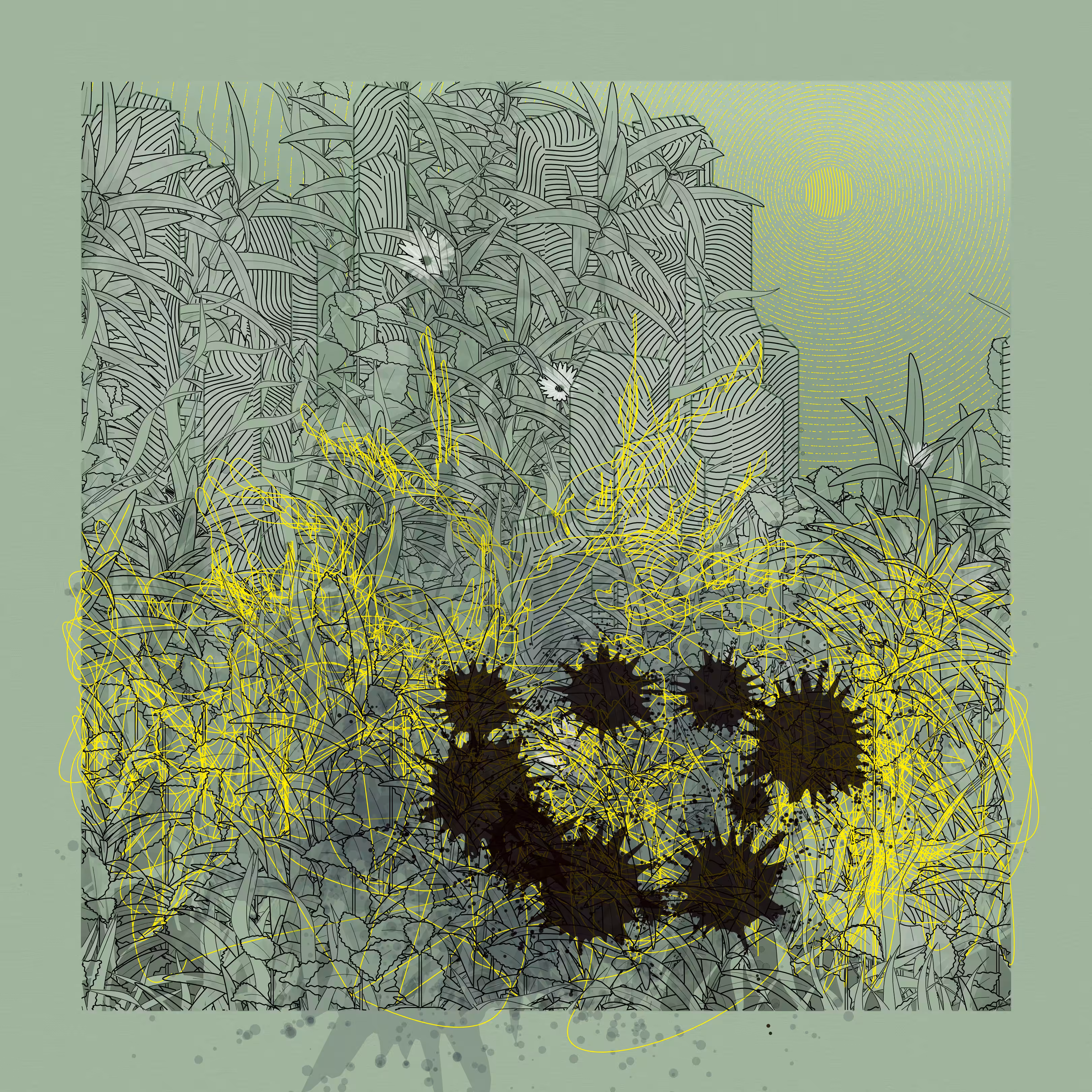 Landscape with Carbon Capture #11373