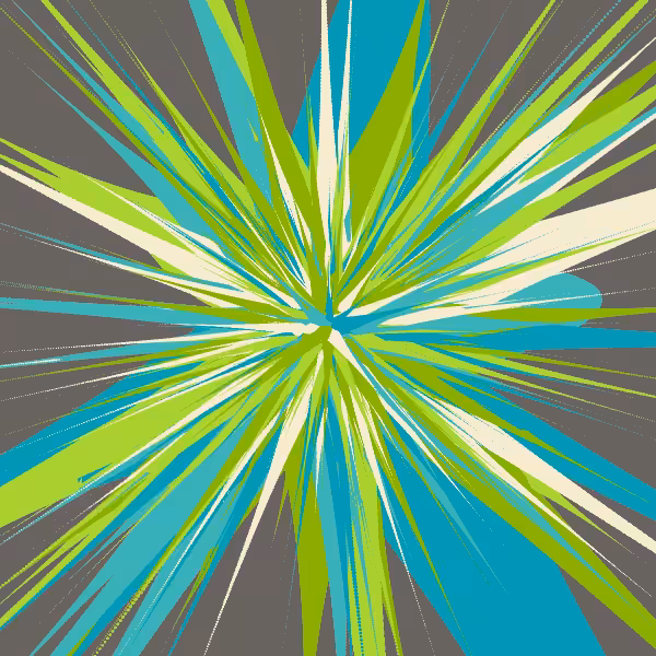 drip flower painting #59