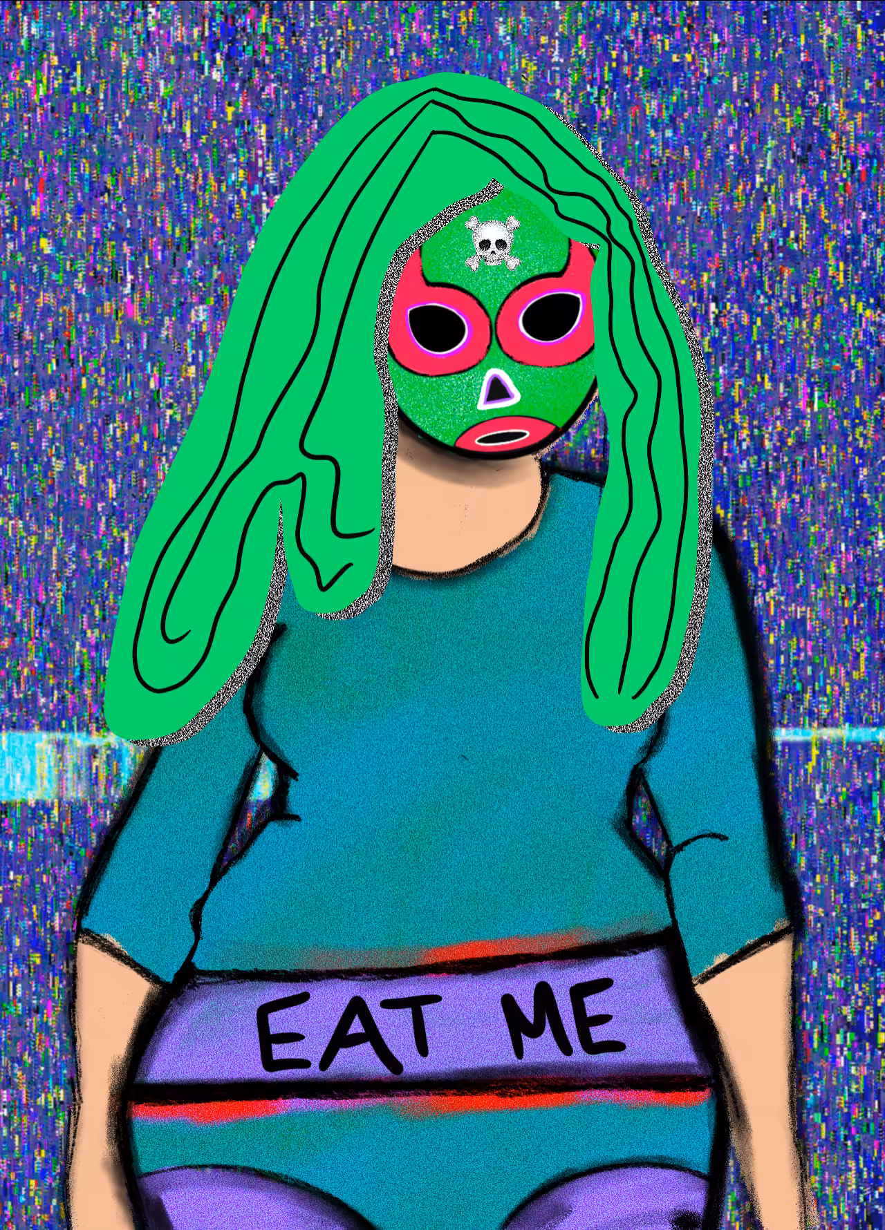 NFT luchadora #50