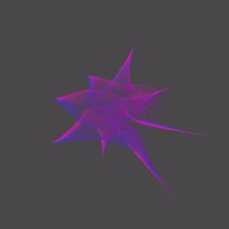 Bezier Jellyfish
