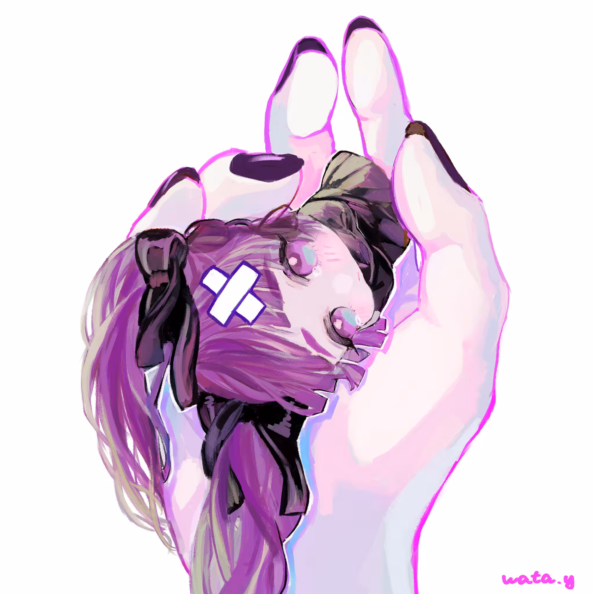 Hand-held hoskyo-chan