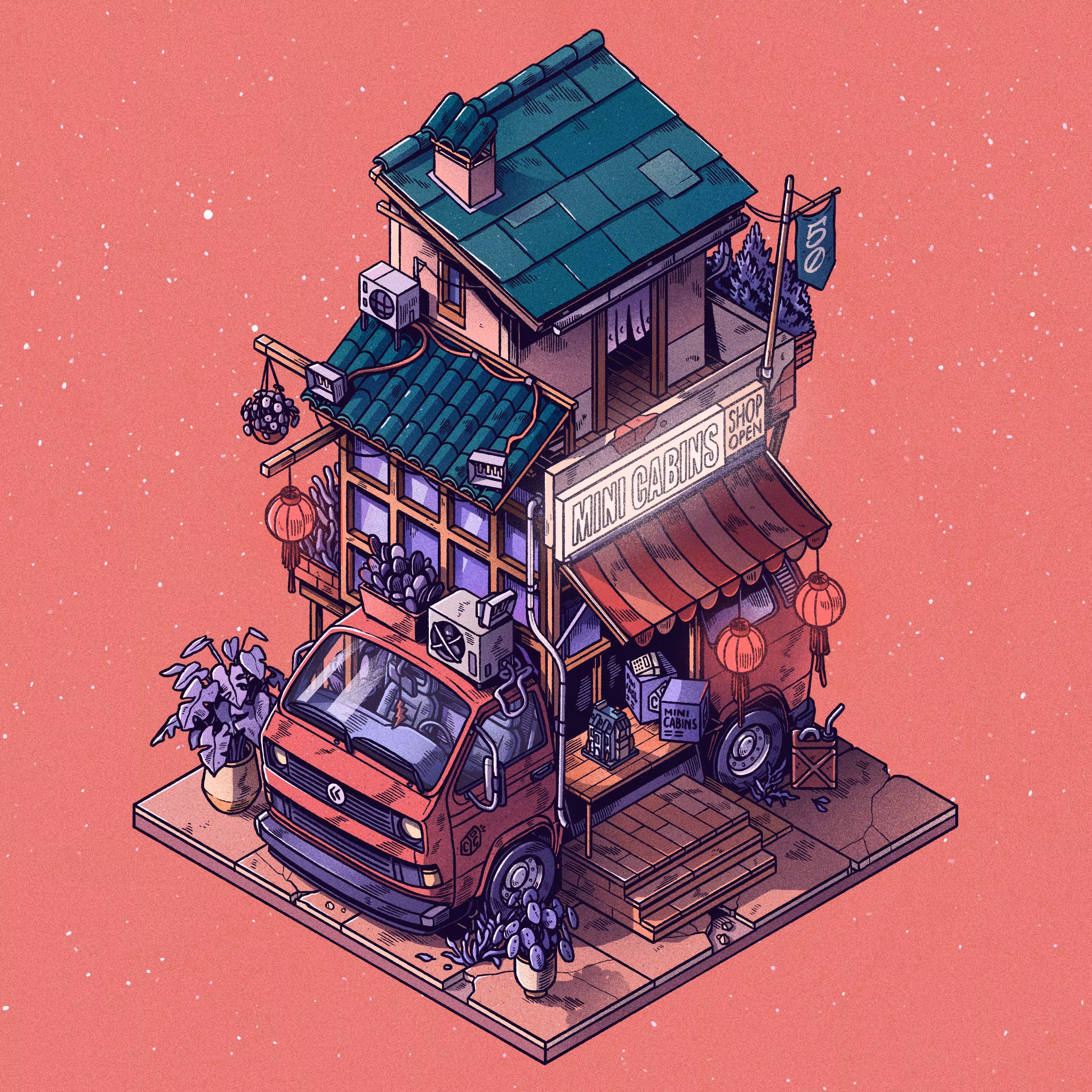 Curious Cabins #50: Caravan #280