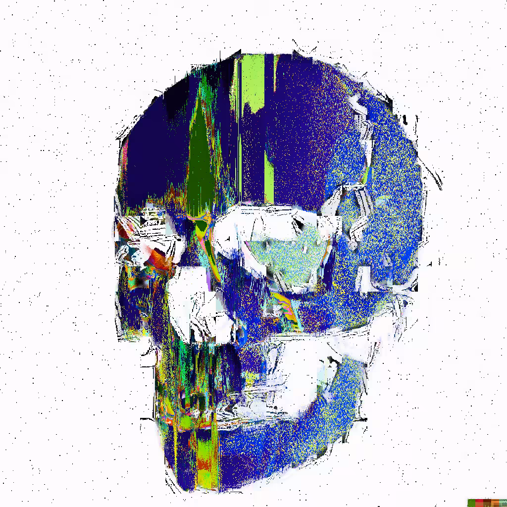 FAKE BASQUIAT SKULL #5
